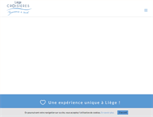 Tablet Screenshot of liege-croisieres.com